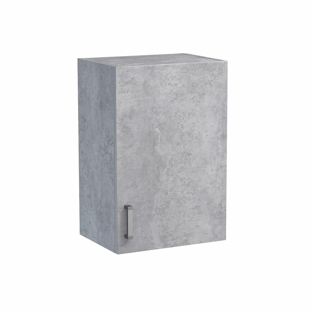 Шкаф для посуды 40 цвет Бетон SANTREK HOME (ЛДСП)