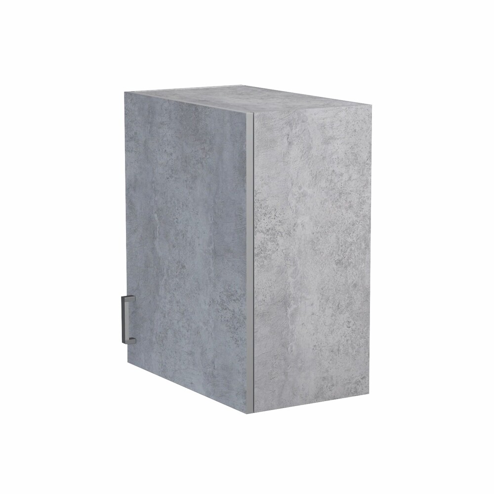 Шкаф для посуды 50 цвет Бетон (под сушку) SANTREK HOME (ЛДСП)