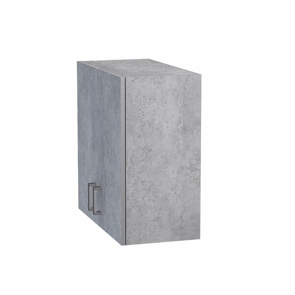 Шкаф для посуды 60 (2 двери) цвет Бетон SANTREK HOME (ЛДСП)