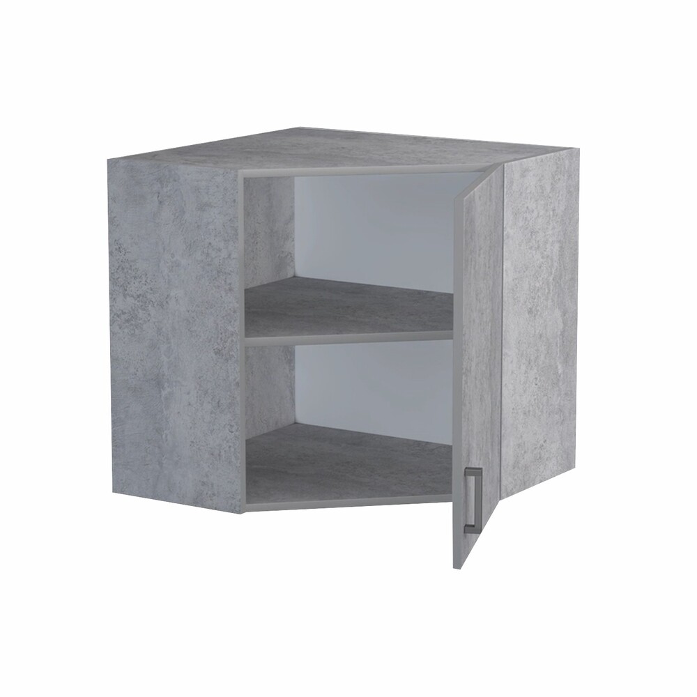 Шкаф угловой 60*60 цвет Бетон SANTREK HOME (ЛДСП)