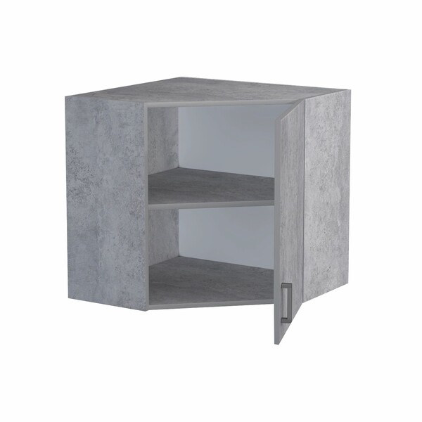 Шкаф угловой 60*60 цвет Бетон SANTREK HOME (ЛДСП)