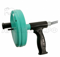 1074-02-07 Насадка для прочистки труб на шуруповерт шланг-пружина сталь 6ммх7.5м Sturm! снято с ассортимента