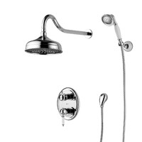 LM4829C Villa Смеситель для душа встраиваемый с дополнительной 1-функциональной лейкой, хром LEMARK																									