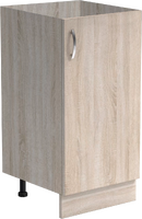 Рабочий стол 40 цвет Дуб сонома без столешницы SANTREK HOME (ЛДСП)