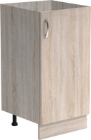 Рабочий стол 50 цвет Дуб сонома без столешницы SANTREK HOME (ЛДСП)