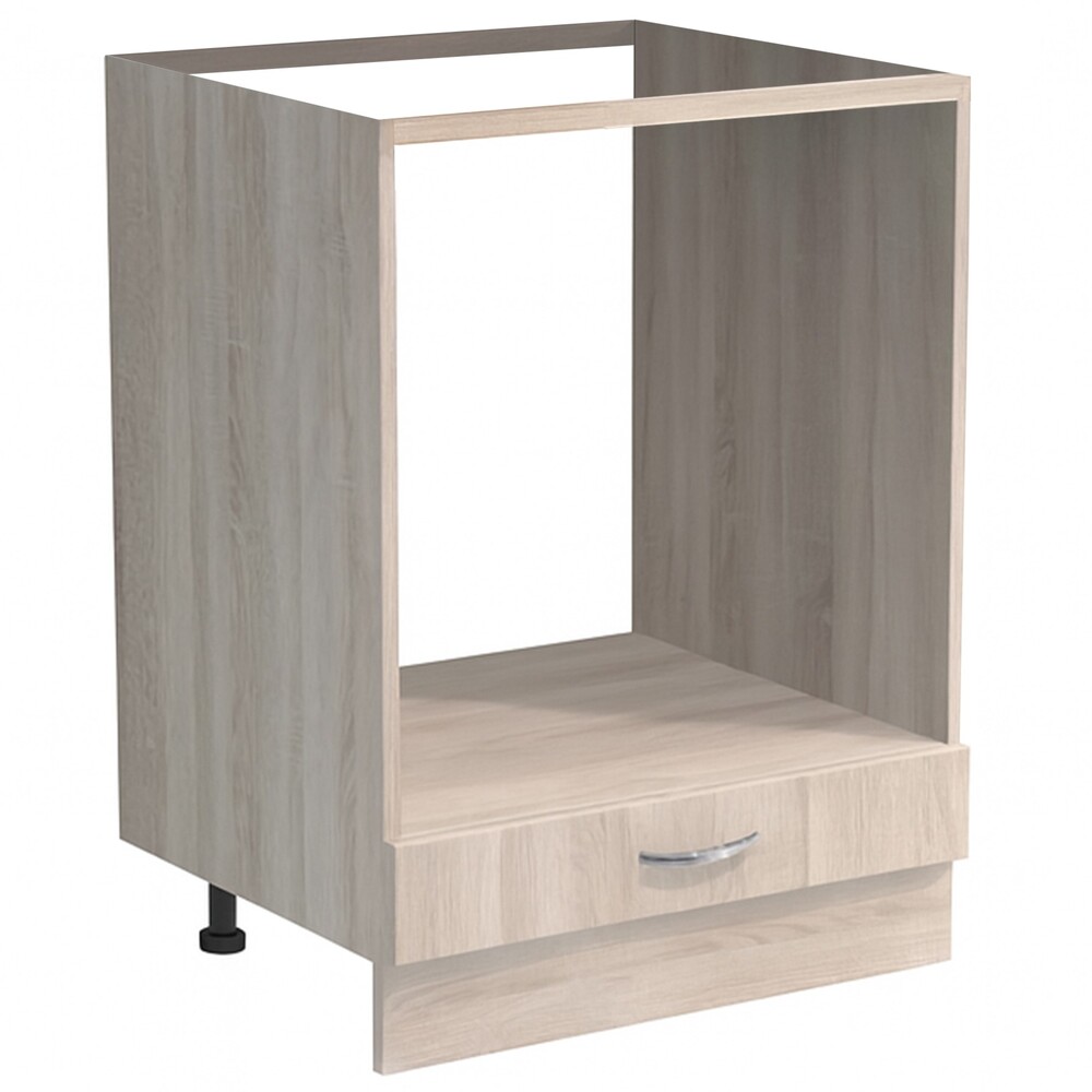 Рабочий стол под духовой шкаф 60 цвет Дуб сонома без столешницы SANTREK HOME (ЛДСП)