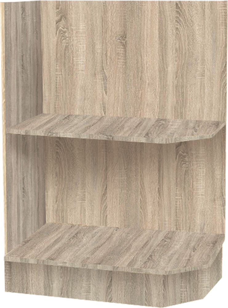 Стол-полка 300 левый цвет Дуб сонома без столешницы SANTREK HOME (ЛДСП)