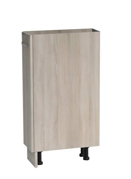 Бутылочница выдвижная 20 цвет Дуб сонома без столешницы SANTREK HOME (ЛДСП)