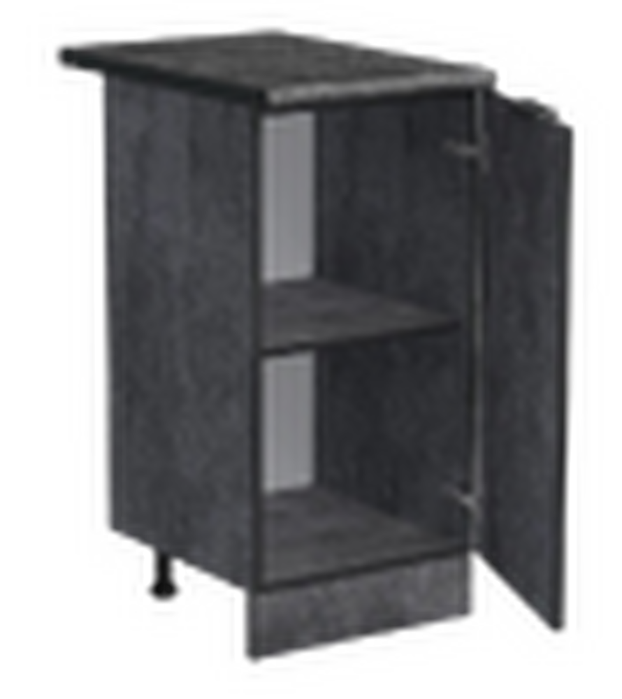 Рабочий стол 40 цвет Бетон темный столешница Луна SANTREK HOME (ЛДСП)