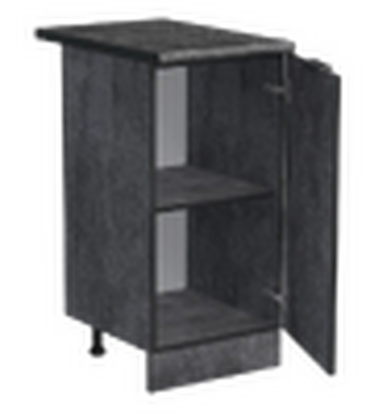 Рабочий стол 40 цвет Бетон темный столешница Луна SANTREK HOME (ЛДСП)