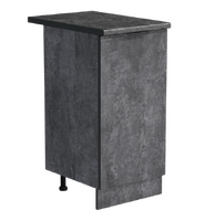 Рабочий стол 40 цвет Бетон темный столешница Луна SANTREK HOME (ЛДСП)