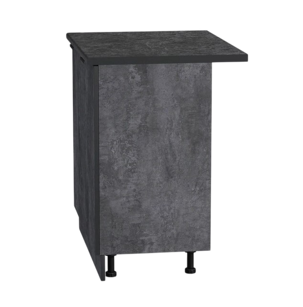 Рабочий стол 80 цвет Бетон темный столешница Луна SANTREK HOME (ЛДСП)