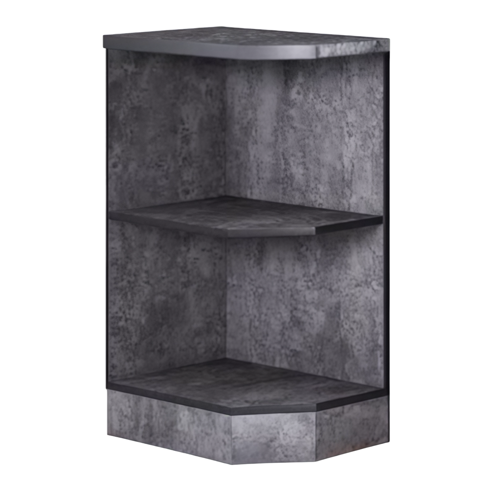 Стол-полка 300 левый цвет Бетон темный столешница Луна SANTREK HOME (ЛДСП)