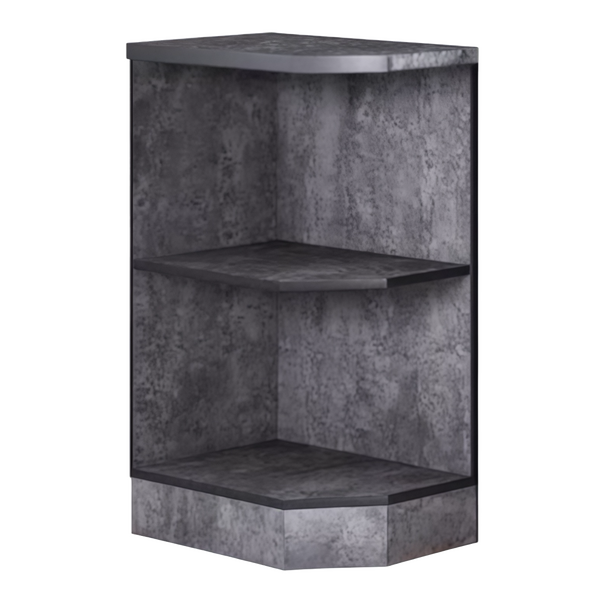 Стол-полка 300 левый цвет Бетон темный столешница Луна SANTREK HOME (ЛДСП)