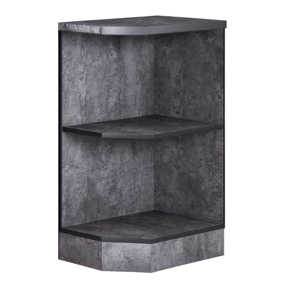 Стол-полка 300 правый цвет Бетон темный столешница Луна SANTREK HOME (ЛДСП)