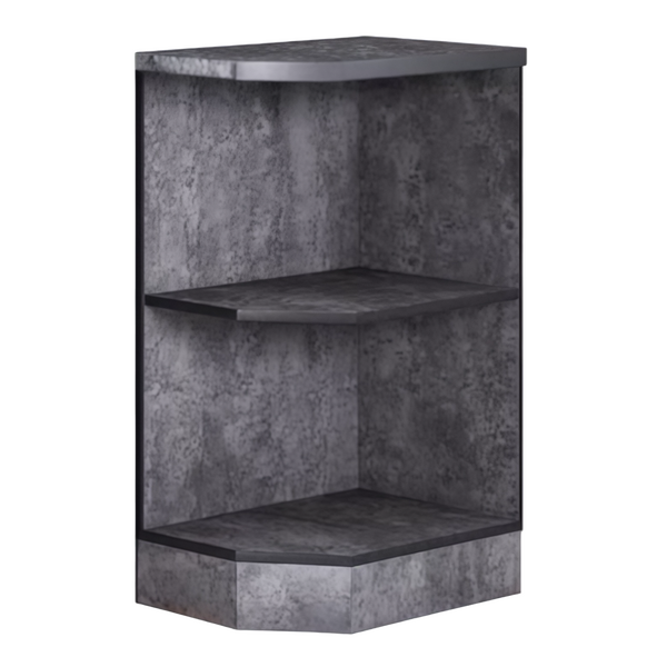 Стол-полка 300 правый цвет Бетон темный столешница Луна SANTREK HOME (ЛДСП)