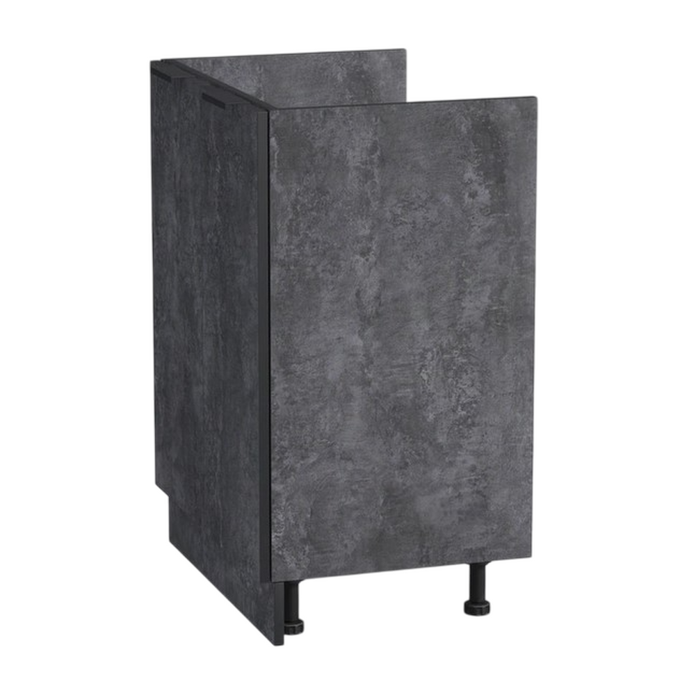 Тумба 80*50 цвет Бетон темный (2 дверцы) SANTREK HOME (ЛДСП)