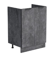 Тумба 80*50 цвет Бетон темный (2 дверцы) SANTREK HOME (ЛДСП)