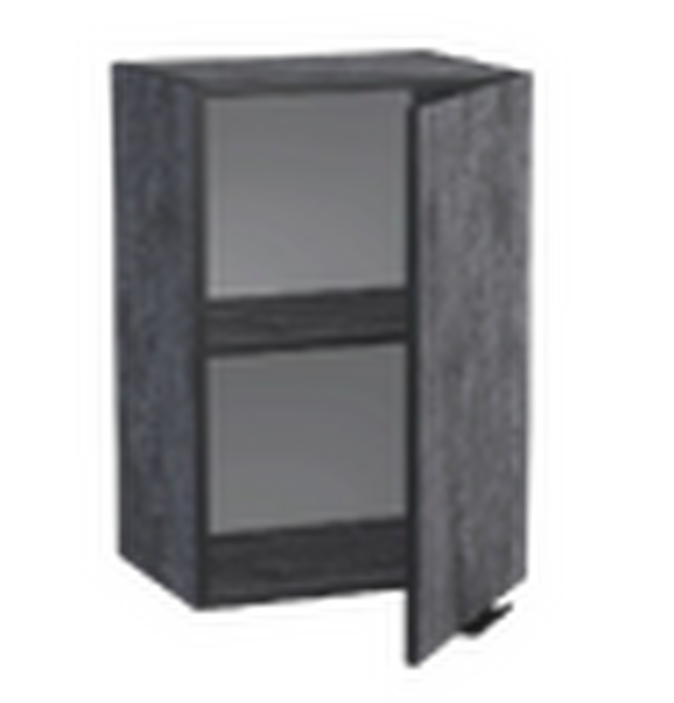 Шкаф для посуды 40 цвет Бетон темный SANTREK HOME (ЛДСП)