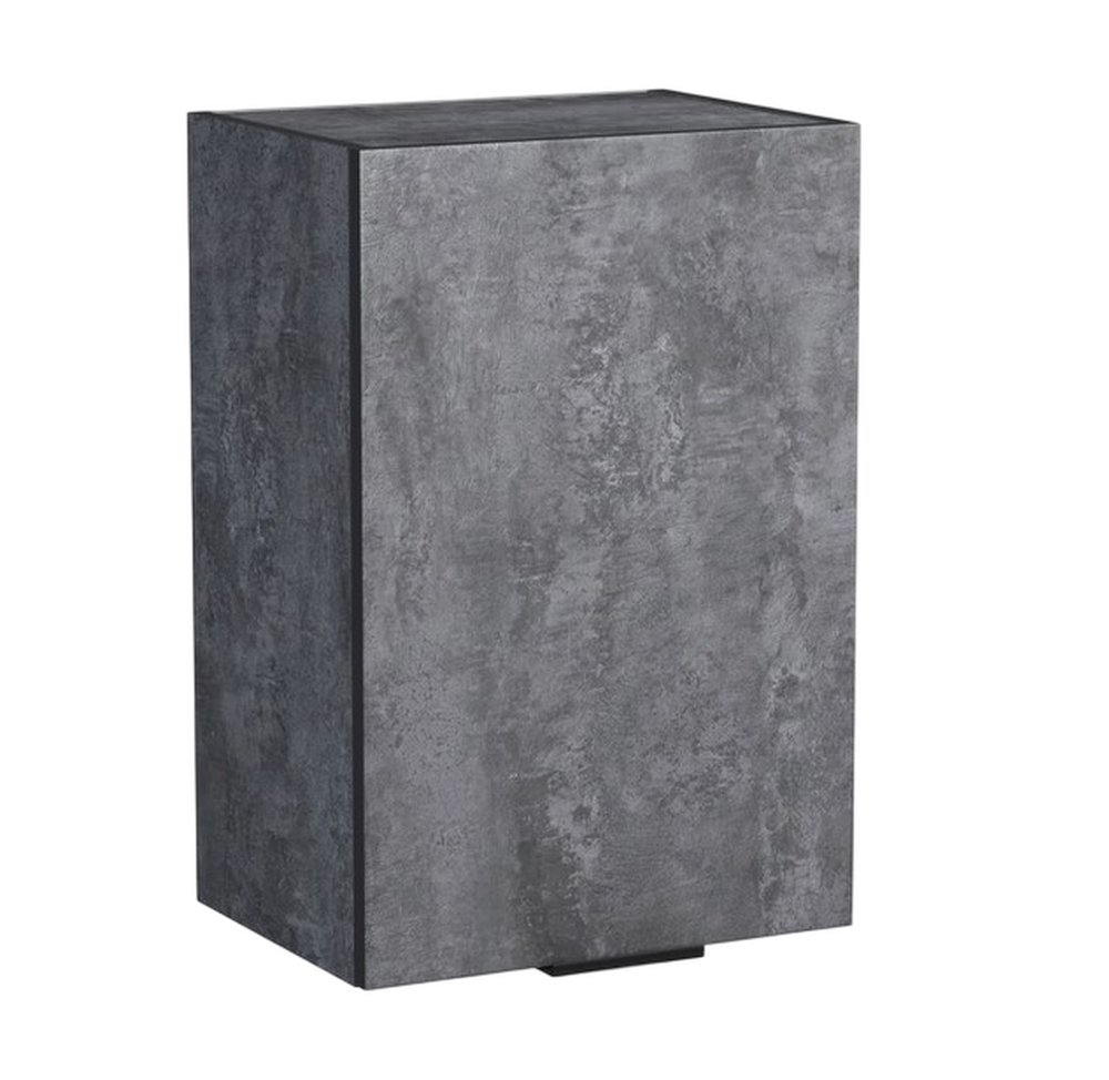 Шкаф для посуды 40 цвет Бетон темный SANTREK HOME (ЛДСП)