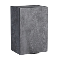 Шкаф для посуды 40 цвет Бетон темный SANTREK HOME (ЛДСП)