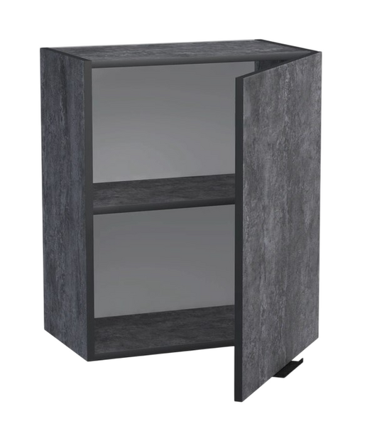 Шкаф для посуды 50 цвет Бетон темный SANTREK HOME (ЛДСП)