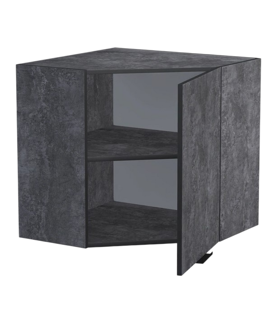 Шкаф угловой 60*60 цвет Бетон темный SANTREK HOME (ЛДСП)