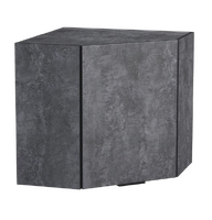 Шкаф угловой 60*60 цвет Бетон темный SANTREK HOME (ЛДСП)