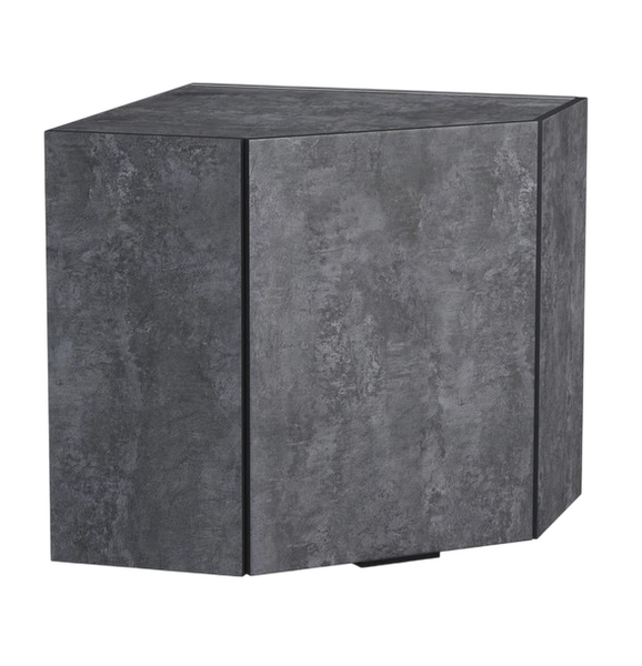 Шкаф угловой 60*60 цвет Бетон темный SANTREK HOME (ЛДСП)