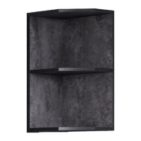 Шкаф-полка 300 цвет Бетон темный SANTREK HOME (ЛДСП)