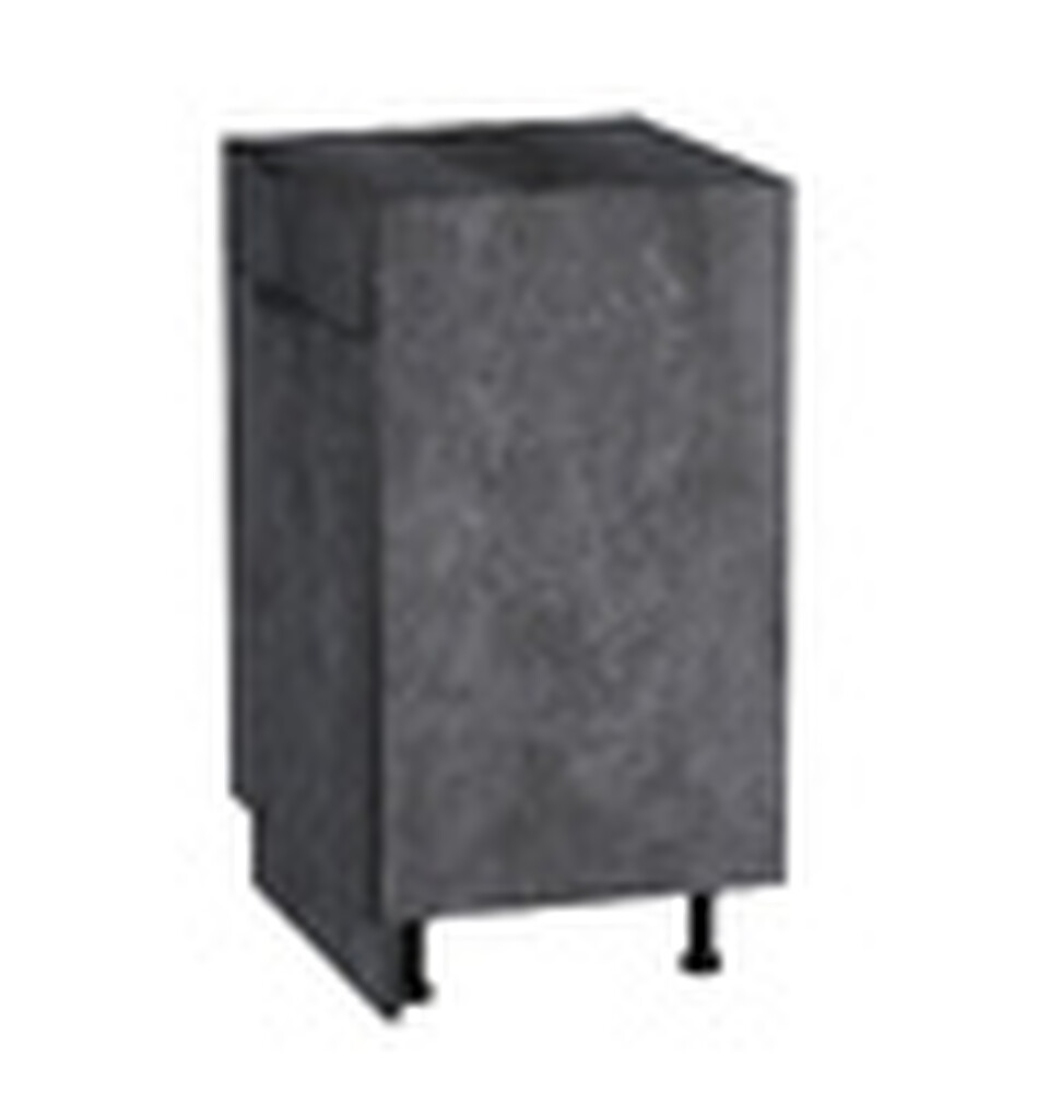 Рабочий стол 40 цвет Бетон темный (1 ящик) без столешницы SANTREK HOME (ЛДСП)