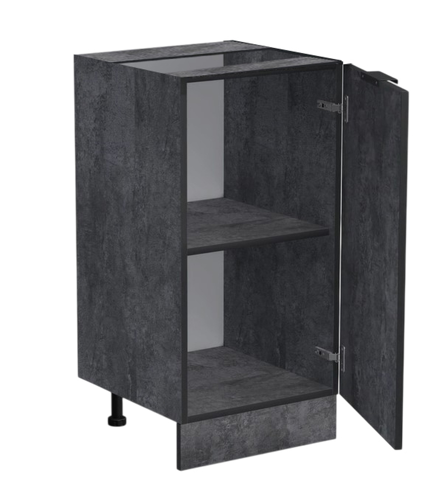 Рабочий стол 40 цвет Бетон темный без столешницы SANTREK HOME (ЛДСП)