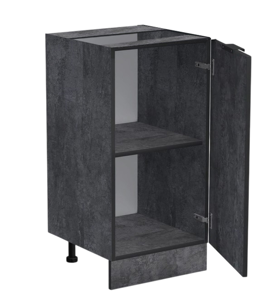 Рабочий стол 40 цвет Бетон темный без столешницы SANTREK HOME (ЛДСП)