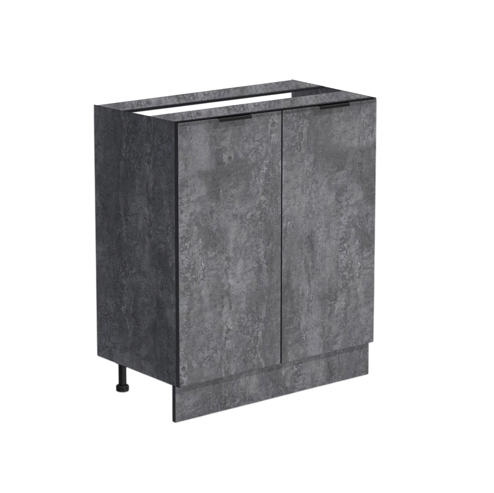 Рабочий стол 60 цвет Бетон темный без столешницы SANTREK HOME (ЛДСП)