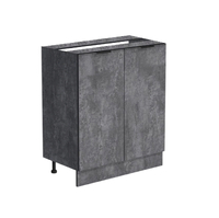 Рабочий стол 60 цвет Бетон темный без столешницы SANTREK HOME (ЛДСП)