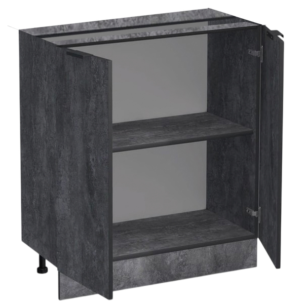 Рабочий стол 60 цвет Бетон темный без столешницы SANTREK HOME (ЛДСП)