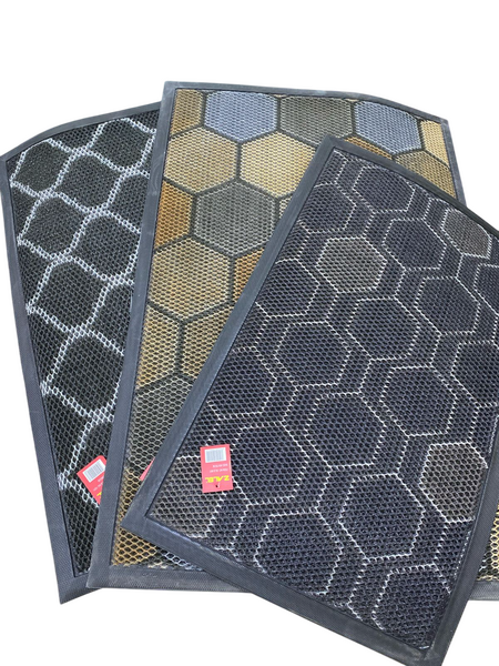 Коврик напольный ZALEL КОЛЬЧУГА DLS-001 50х80см. С РИСУНКОМ
