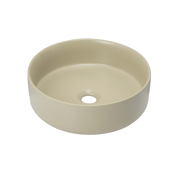 Раковина накладная HOLLER K-M6226CML (360*360*120мм), бежевый матовый