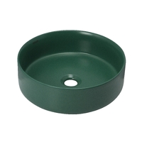 Раковина накладная HOLLER K-M6226JSP (360*360*120мм), темно-зеленый матовый