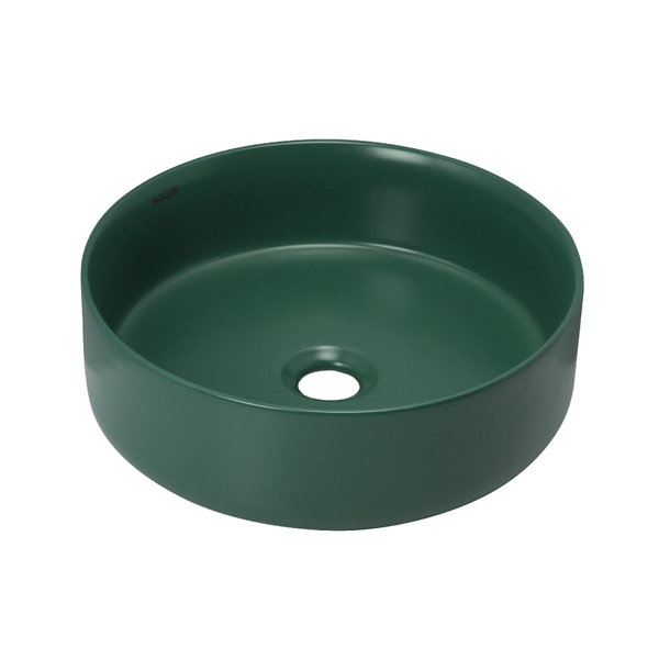 Раковина накладная HOLLER K-M6226JSP (360*360*120мм), темно-зеленый матовый