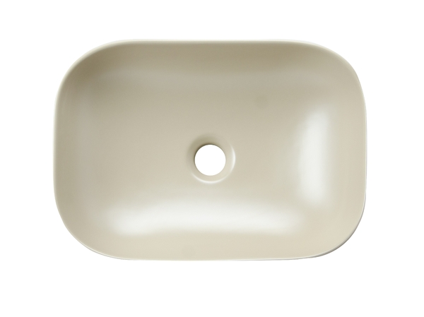 Раковина накладная HOLLER K-M6513CML (455*320*135мм), бежевый матовый