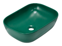 Раковина накладная HOLLER K-M6513JSP (455*320*135мм), темно-зеленый матовый