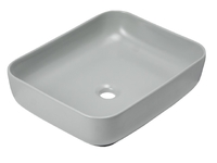 Раковина накладная HOLLER K-M6509LGA (500*400*130мм), светло-серый матовый