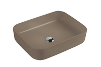 Раковина накладная HOLLER K-M6509CML (500*400*130мм), бежевый матовый