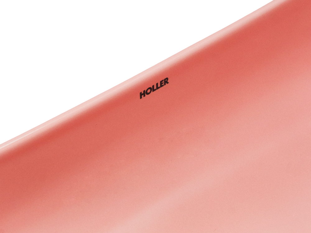 Раковина накладная HOLLER K-M6509PIK (500*400*130мм), розовый матовый