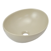 Раковина накладная HOLLER K-M6066CML (410*340*145мм), бежевый матовый