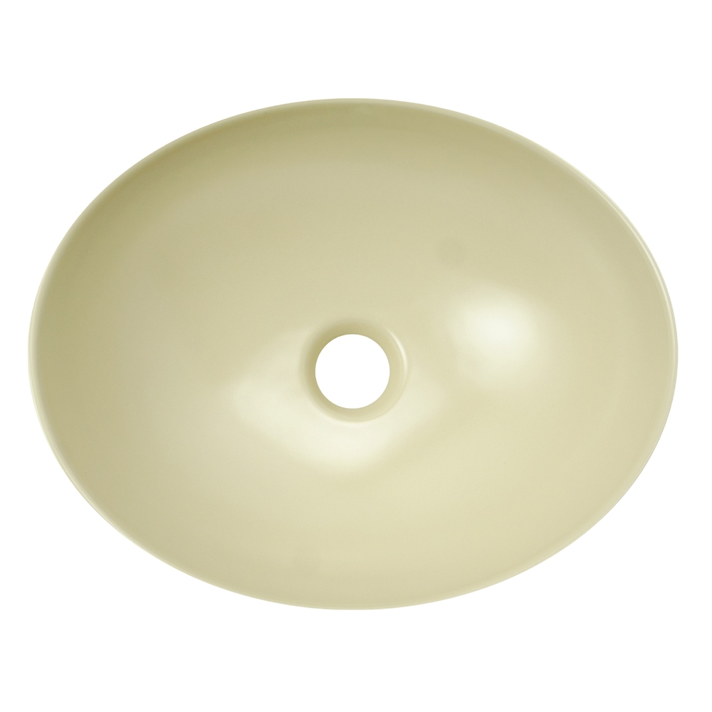 Раковина накладная HOLLER K-M6066KAK (410*340*145мм), светло-бежевый матовый