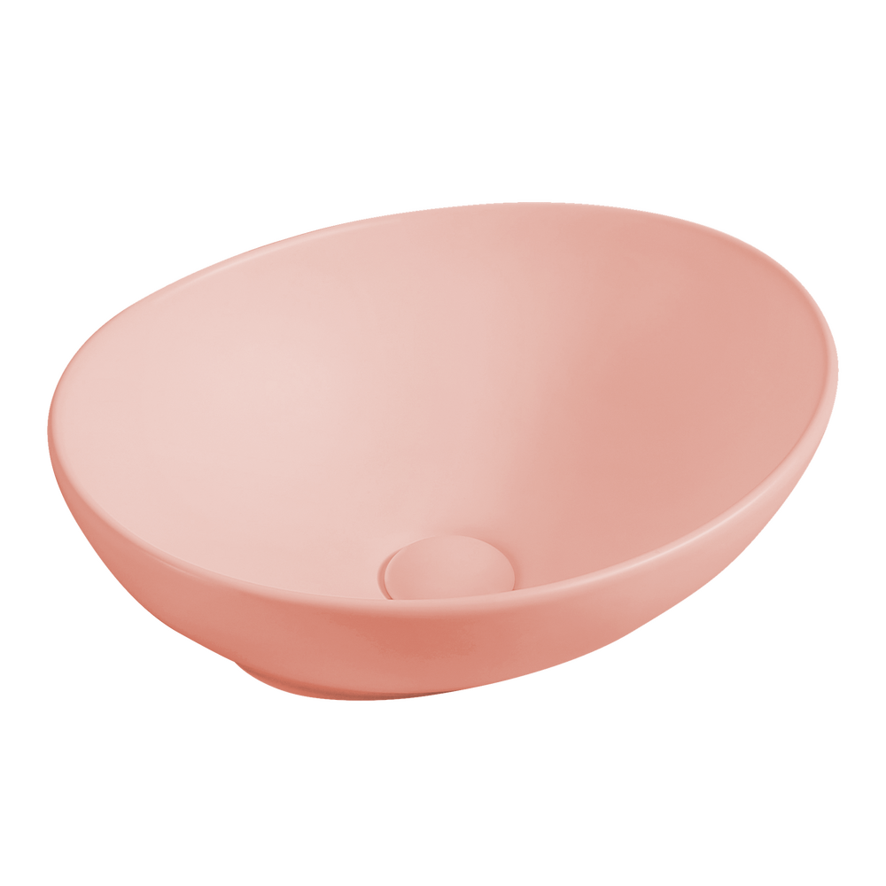 Раковина накладная HOLLER K-M6066PIK (410*340*145мм), розовый матовый