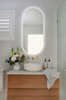 Зеркало SANTREK HOME с LED подсветкой "AERO FLOAT"  450*900мм