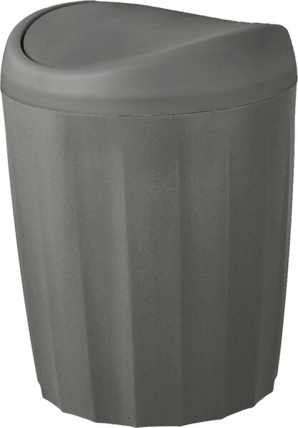 Контейнер для мусора Keeplex Rock'n'Roll 1,1л антрацит KL341310003